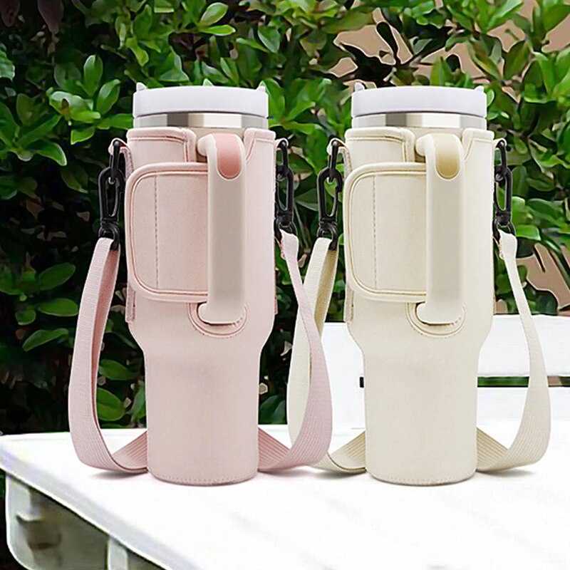 Water Bottle Carrier Bag Compatible with Stanley 40oz